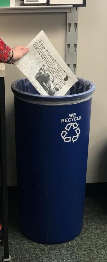 Recycling at North: The unexpected truth