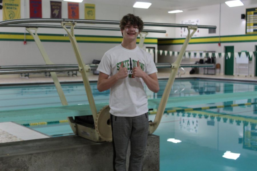 Freshman Diver, River Reeves, Goes to State!