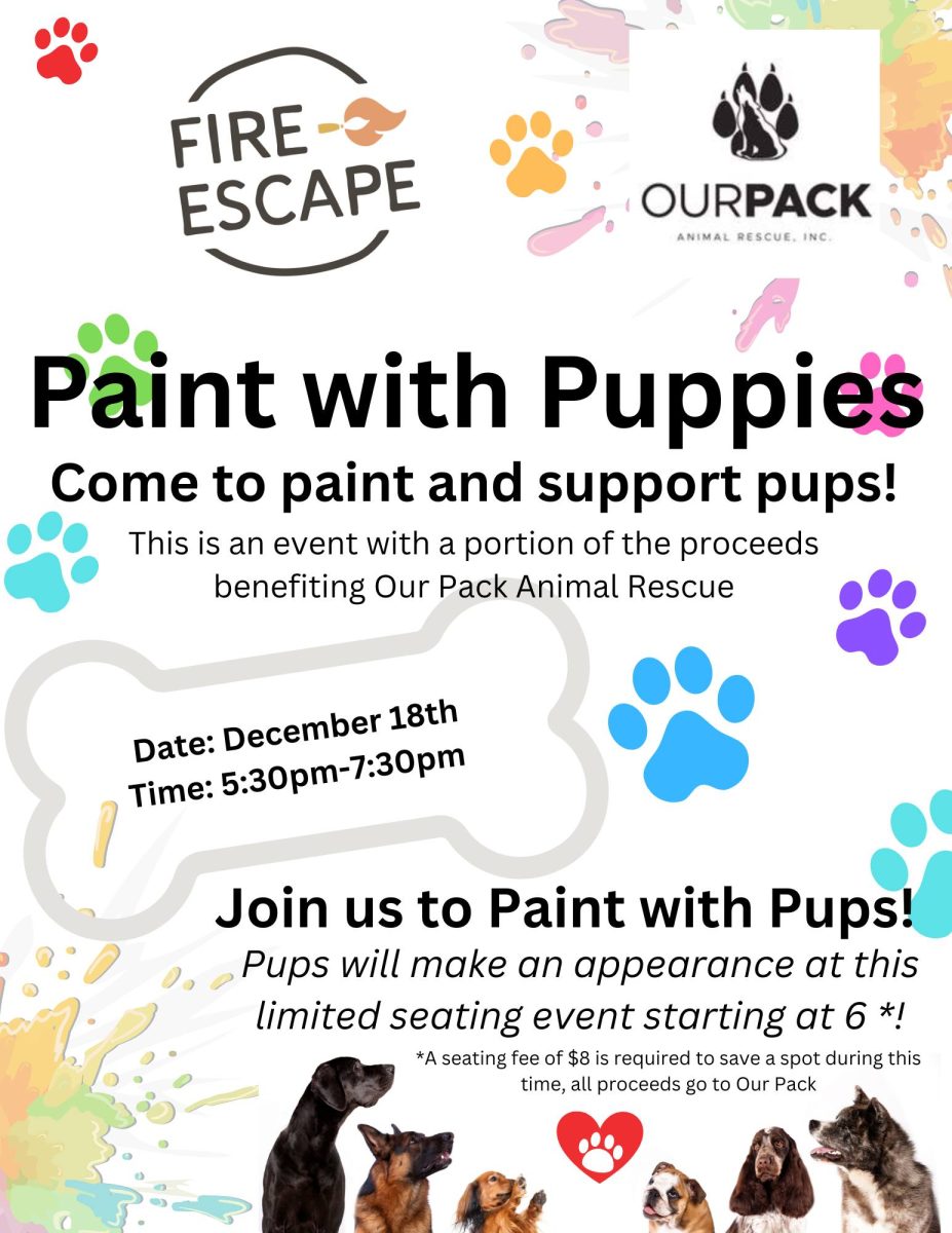 Paint with Puppies at The Fire Escape